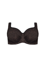 Черный бюстгальтер с мягкой plus size чашкой Celeste (Размер: 80I) (Цвет: черный)