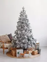 Заснеженная елка «Аляска» GT (Литая хвоя) 150 см / 1,5 м