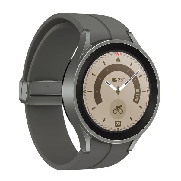 Умные часы Samsung Galaxy Watch 5 Pro Bluetooth (45 mm) Gray Titanium (Серый титан)