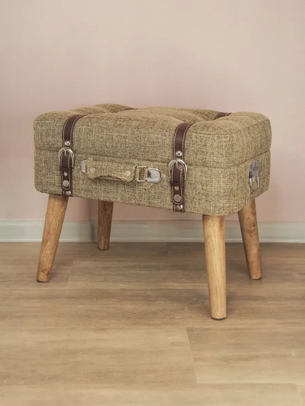 Пуфик для прихожей с ящиком