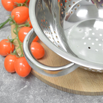 Дуршлаг 22см нерж с ручкой на ножке, 5119-22