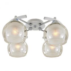 Citilux Буги CL157141 Люстра потолочная Белая Хром