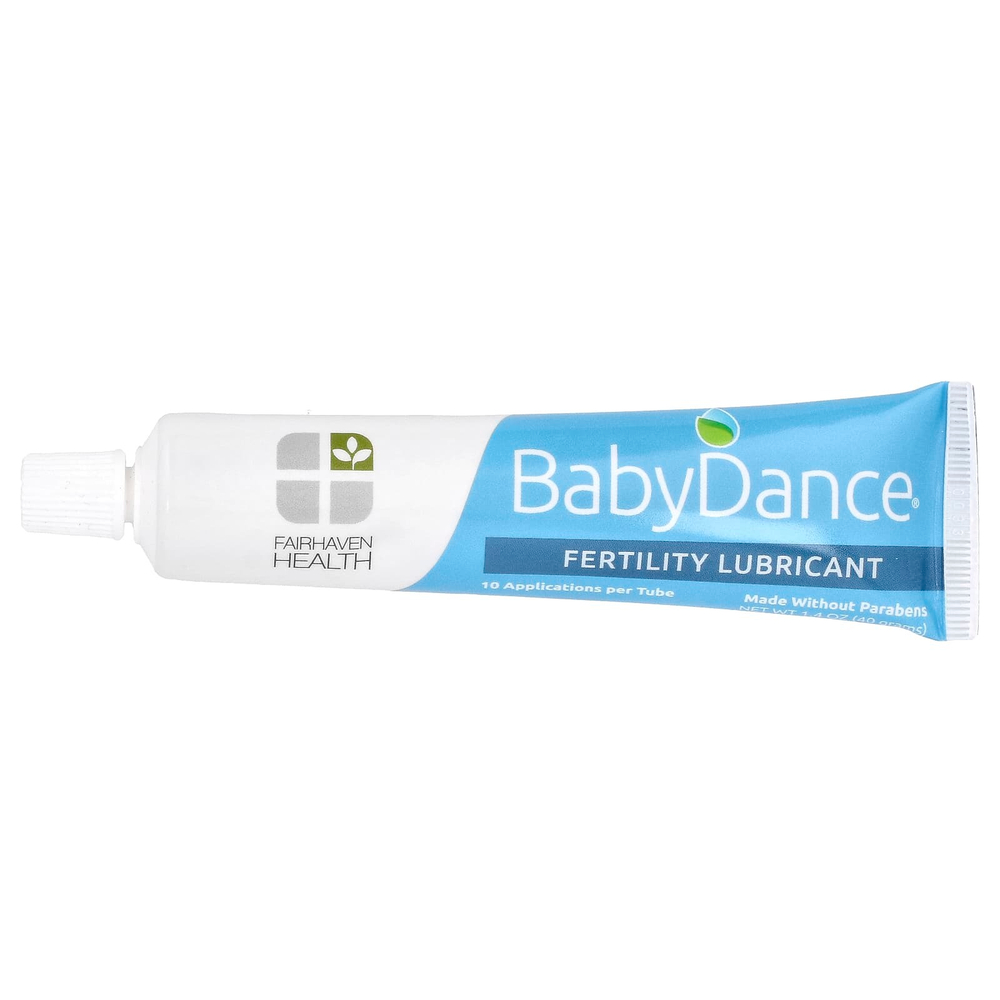 Fairhaven Health, Babyance, смазка для повышения фертильности, 1 многоразовый тюбик с 10 одноразовыми аппликаторами