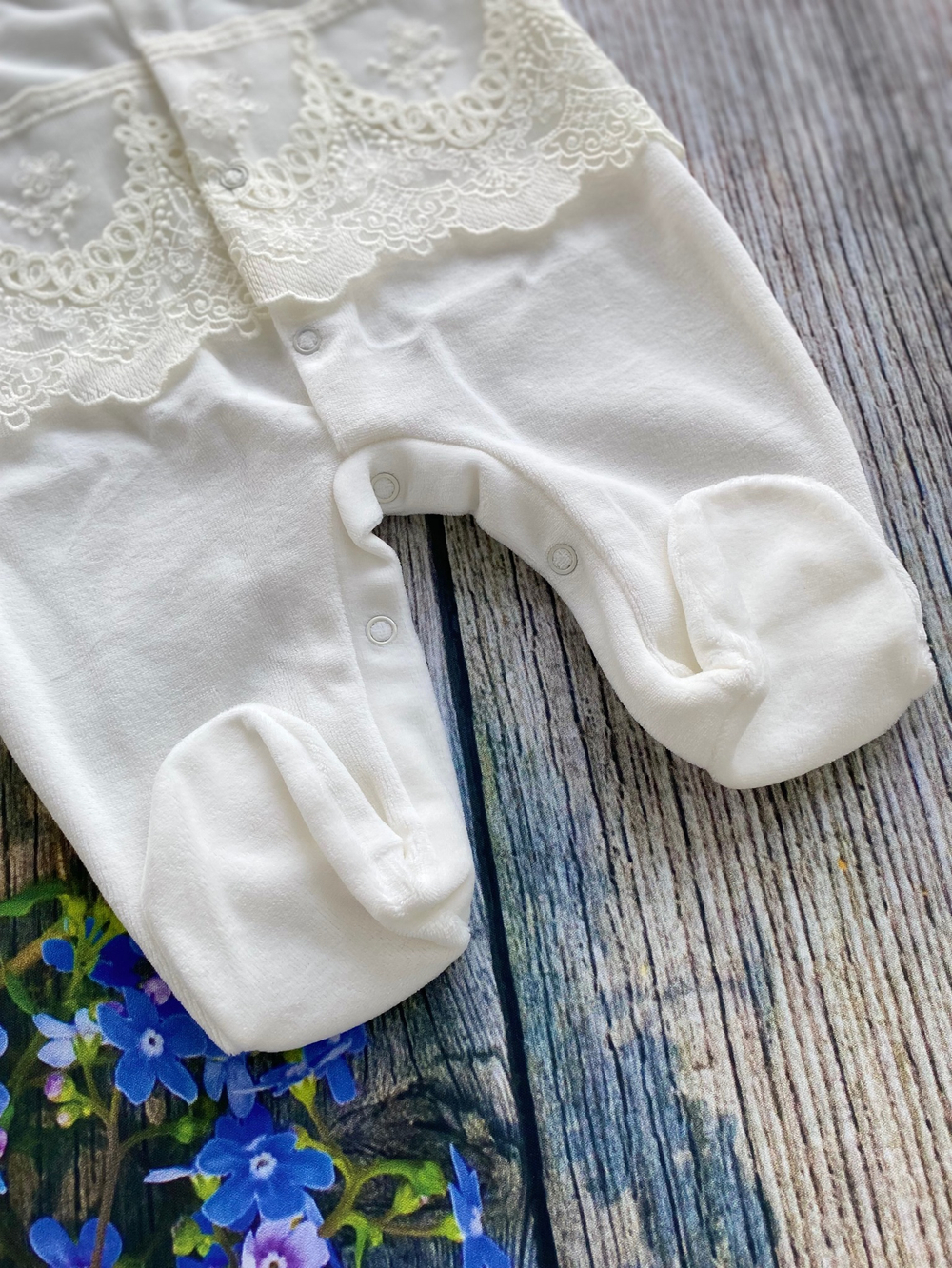 Комплект для девочки (комбинезон, шапка) Артикул: 0404В (Размер: 56)