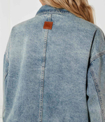 Джинсовая куртка Armani Exchange - голубой(XW000902 AF10869)