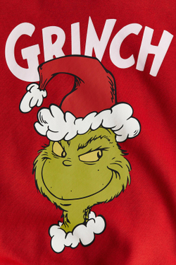 H&M Толстовка с капюшоном и принтом, красный