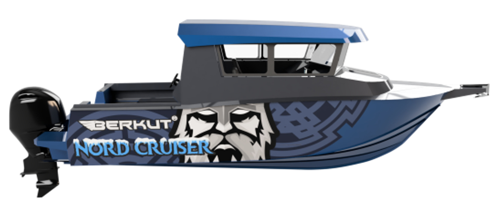 Алюминиевый катер BERKUT Nord Cruiser