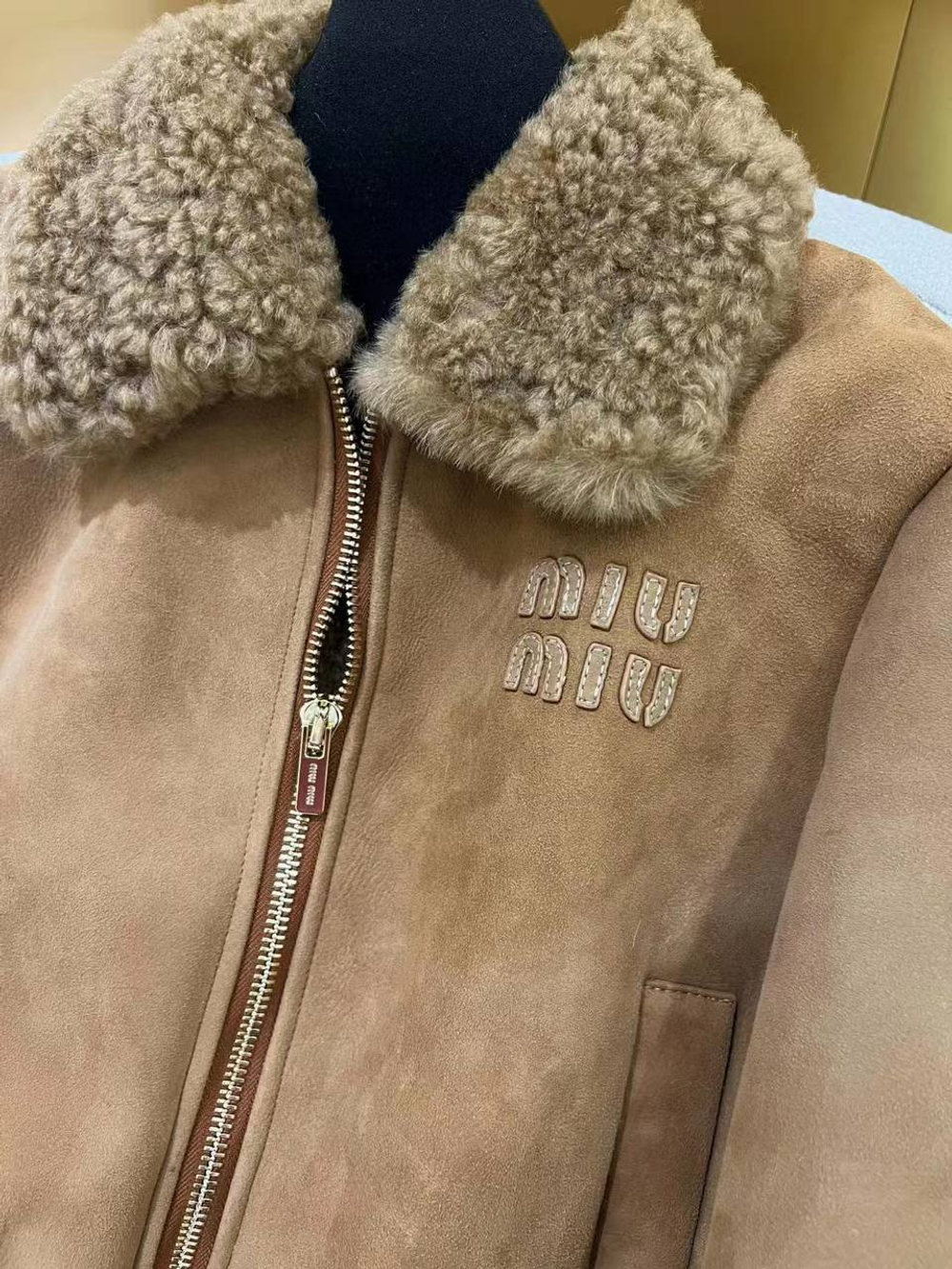 Дубленка MIU MIU
