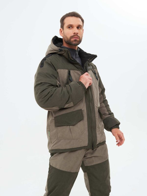 Костюм зимний Горка-Люкс ткань Исландия цвет Хаки