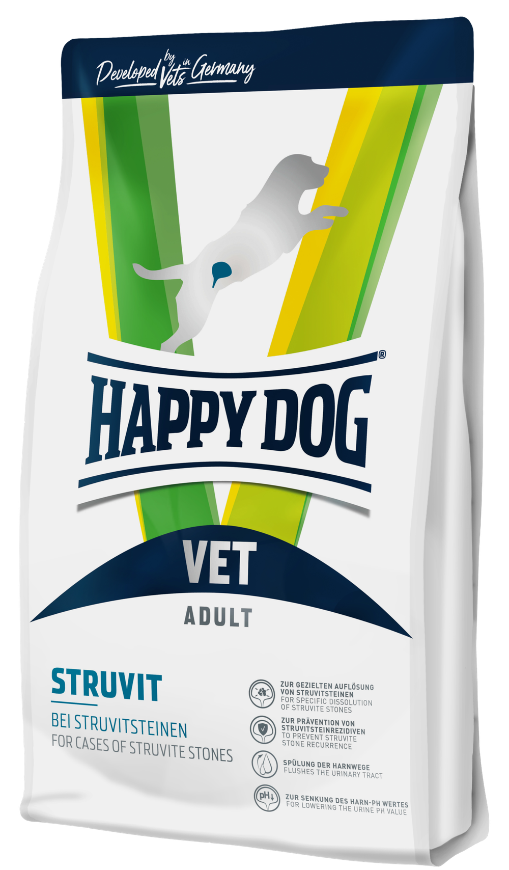 Сухой корм Happy Dog Vet Struvit ветеринарная диета для любых собак при струвитных уролитах 4 кг
