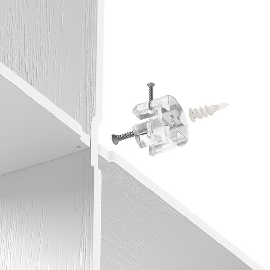 Полка настенная montage, белая