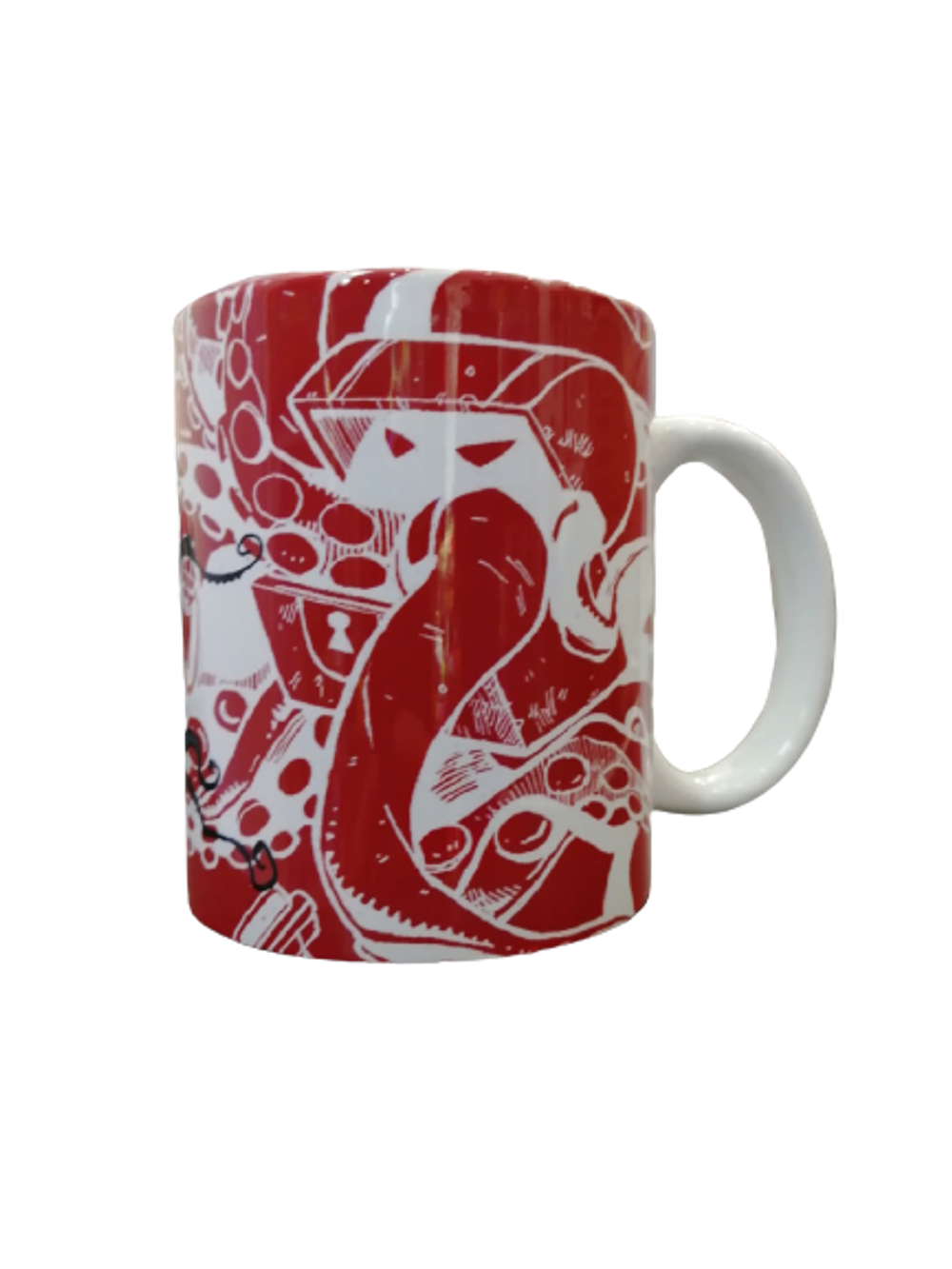 Фирменная кружка Geek Trip “Сундук с щупальцами” (кр.)