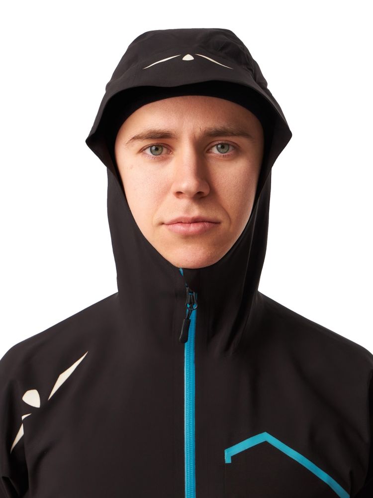 КУРТКА МУЖСКАЯ RAIN JACKET 25K WR / 35K MVP | BLACK SKYBLUE