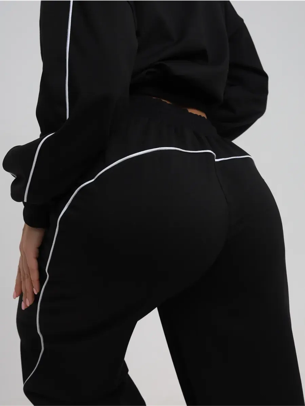 Костюм спортивный летний с брюками палаццо