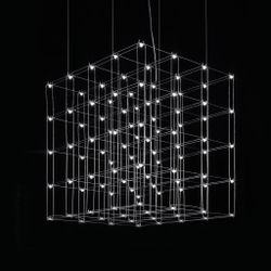 Подвесная Люстра Quasar Cosmos Square Led Pendant Light 80/80/80 By Imperiumloft