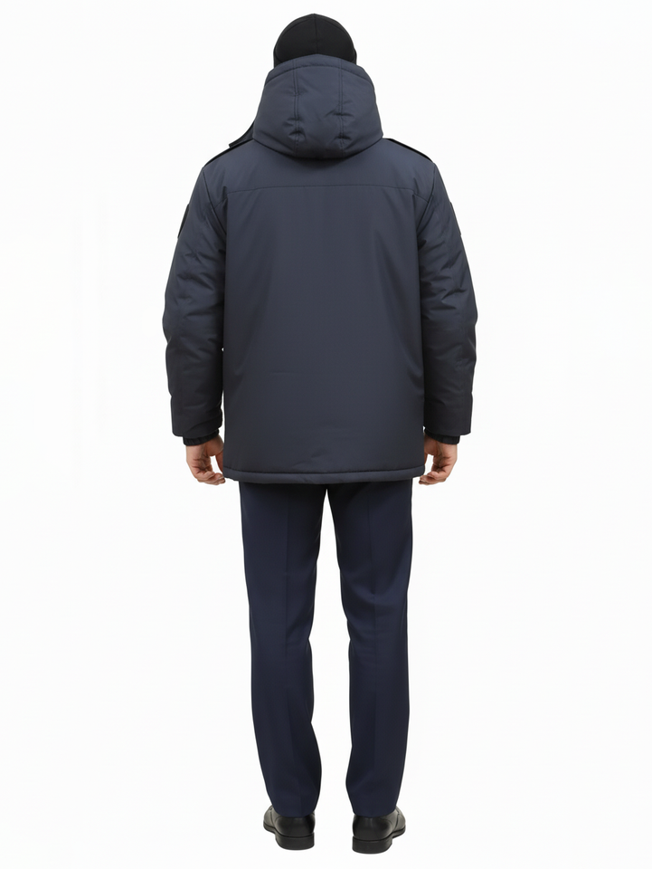 Куртка Полиция зимняя удлиненная нового образца (фольга/мембрана/холофайбер)