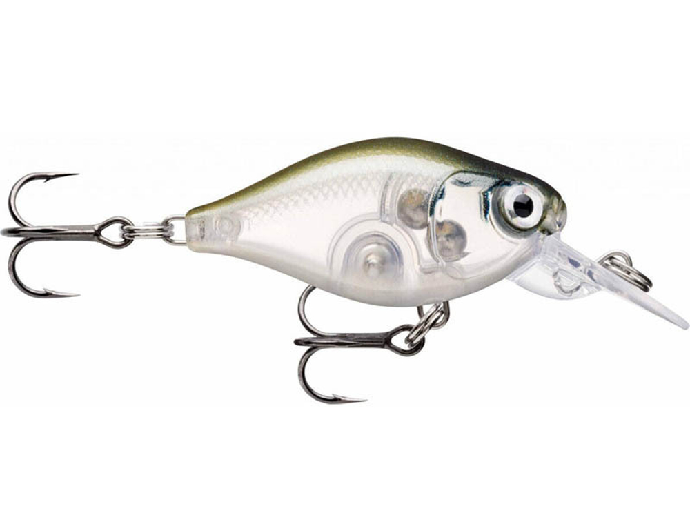Воблер RAPALA X-Light Crank Mid Runner 03 /GHSH /плавающий/ 1,8м, 3,5см, 4гр