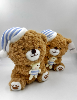 Мягкая игрушка «Мишка для сна» 25 см оптом