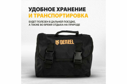 Автомобильный компрессор DENZEL AC-37, 12 В, 7 атм 37 л/мин, 58055