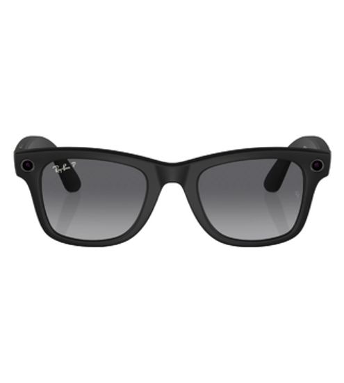 Умные очки Ray-Ban Meta Wayfarer RW4006 601/7150 Shiny Black G15 Green