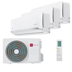 Мультисплит система на 3 комнаты Ferrum iFIS09F3C x 3 / iFOS24FM1A