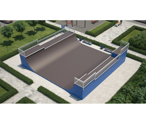 Мини-Рампа #7- Элемент скейт парка