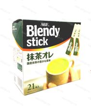 Чай матча Blendy stick Ajinomoto, 21 пакетик.