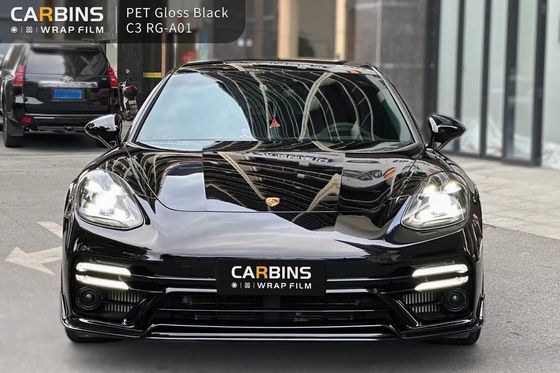 Пленка PET глянцевая черная Carbins RGA01