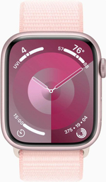 Смарт-часы Apple Watch Series 9 A2980,  45мм,  светло-розовый/розовый