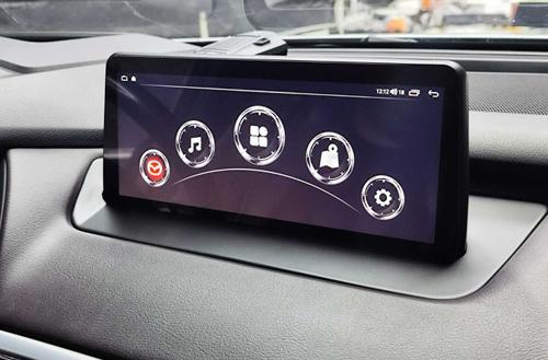 Магнитола для Mazda CX-9 2016-2022 - Kuberg HP-M1204-FW монитор 12.3" на Android 11, Быстрая, CarPlay, 4G SIM-слот