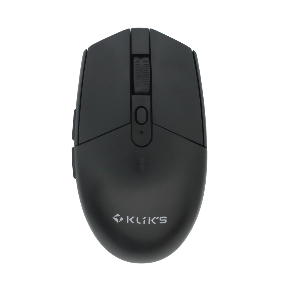 Мышь беспроводная KLIKS 101MW, 1600dpi, черный, радиоканал, AA (LW-101MW)
