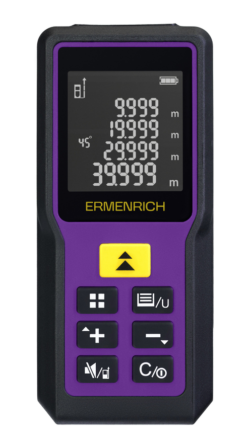 Лазерная рулетка Ermenrich Reel GM60, фиолетовый
