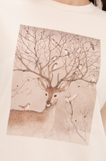 23360 Лонгслив женский (бежевый)