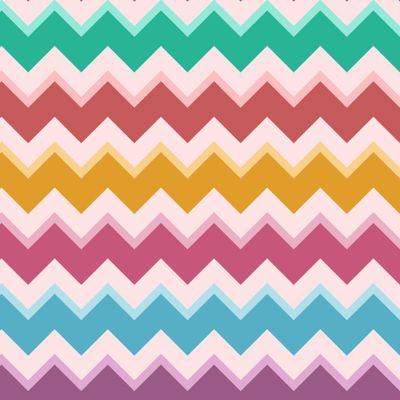 Зиг-заг, цветные полосы