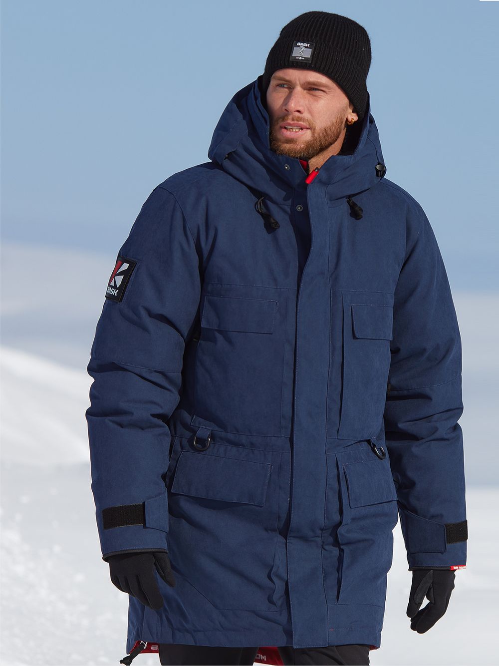 Куртка мужская пуховая BASK TAIMYR V4 синий