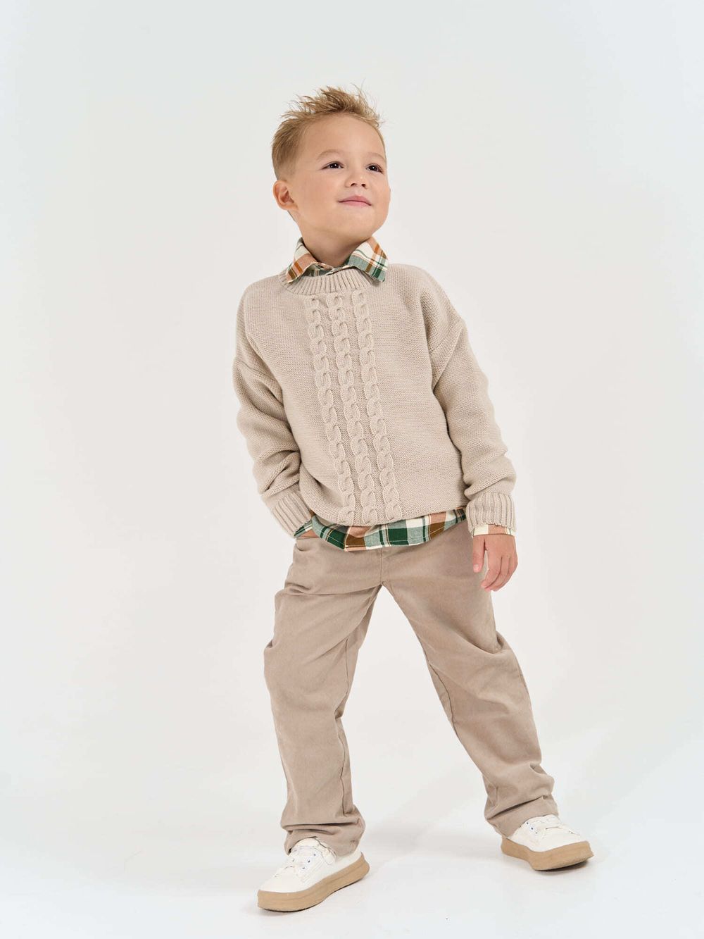 Брюки вельветовые "Беж"