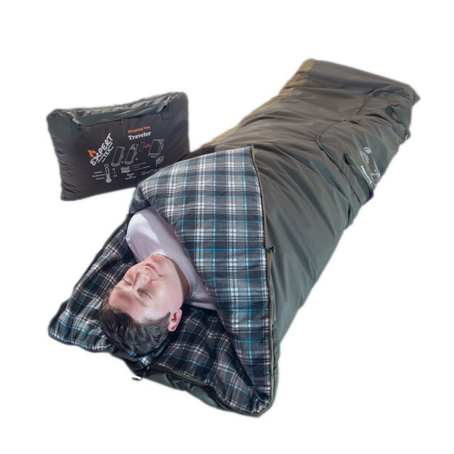 Спальный мешок-одеяло Traveler, Expert-Tex