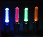 Светящиеся колпачки на ниппель зелёные 4 шт. SK01-GR