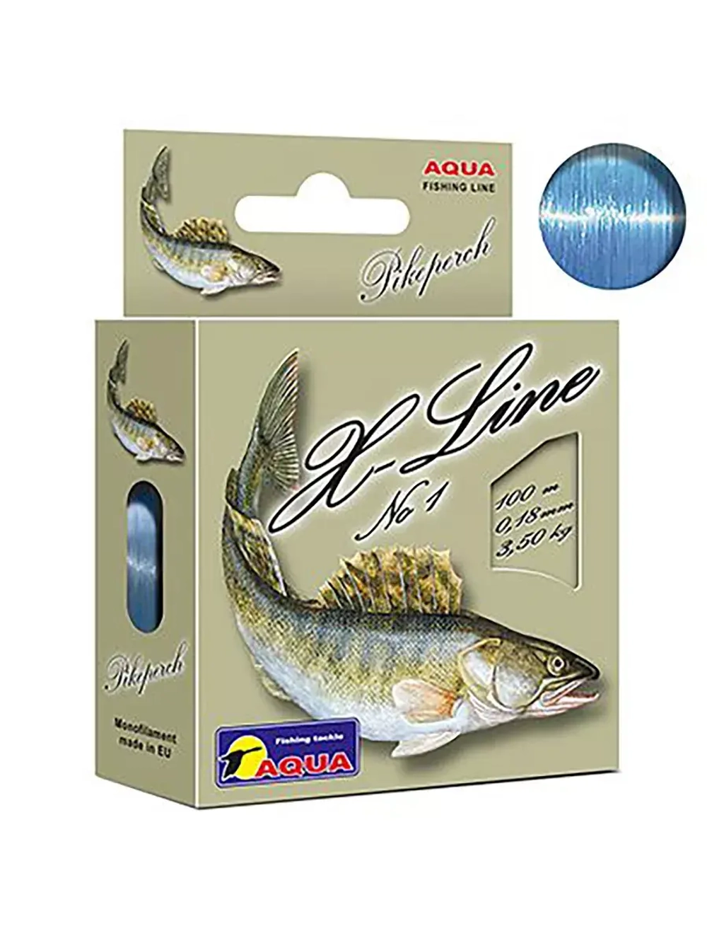 Полиэстровая леска X-Line Pikeperch (Судак) 0,16 мм 3 шт