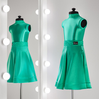 Standart 14-03-01-A | Рейтинговое платье годе для спортивных бальных танцев | Vasileva Dance