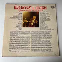 Винтажная виниловая пластинка LP Gustav Brom Orchestra Оркестр Густава Брома, Artistry In Swing (Чехословакия 1984)