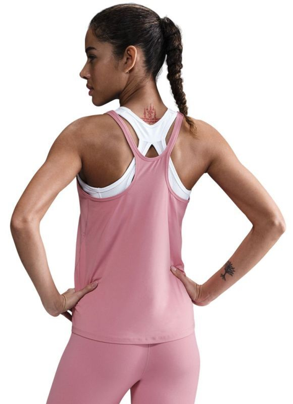 Женский топ теннисный Nike One Classic Dri-Fit Tank - Розовый