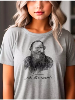 Футболка Лев Толстой