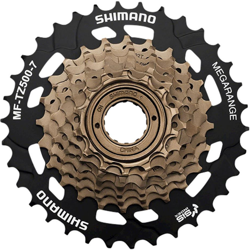 Трещотка Shimano, TZ500, 7ск, 14-34, б/уп. AMFTZ5007434