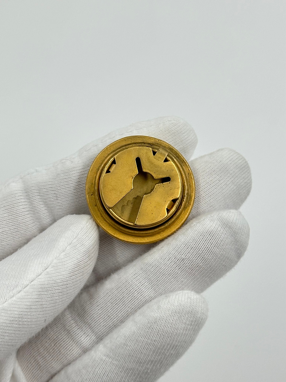 Накладка на пуговицу Часы