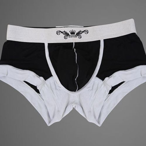 Мужские трусы хипсы Asitoo Silveredge Hip Boxer Black