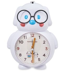 GAEM Art CL-76/3 Будильник «Собачка» белый