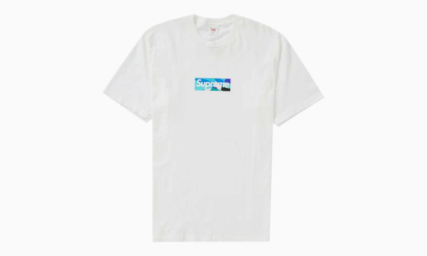 Supreme Emilio Pucci Box Logo Tee "White / Blue"
