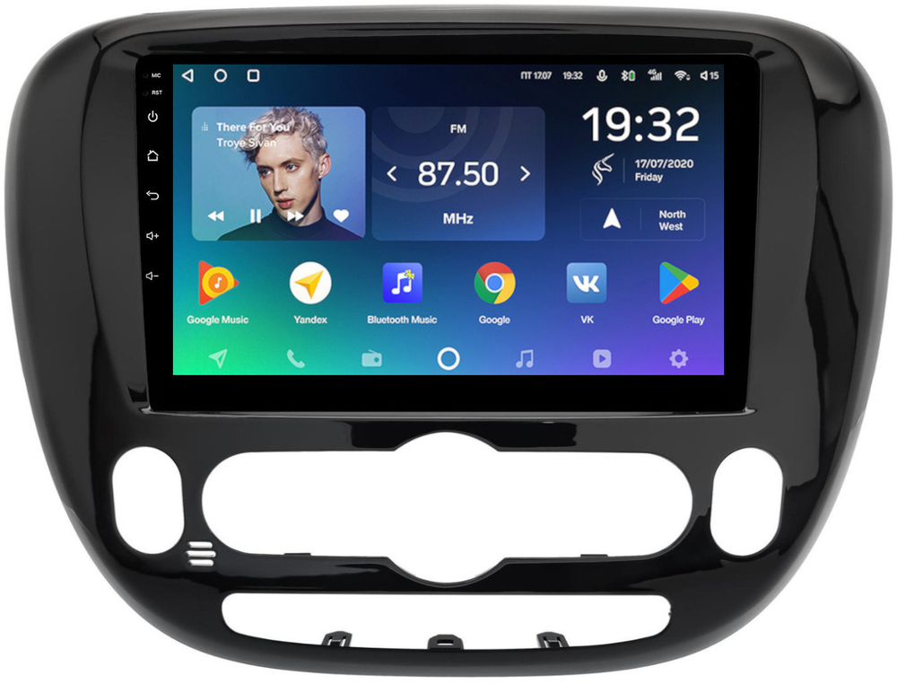 Магнитола для KIA Soul 2 2014-2019 PS (климат на штатном экране) - Teyes SPRO+ Android 10, ТОП процессор, 4-32, SIM-слот