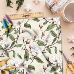 Ткань Ниагара Софт весенний сад